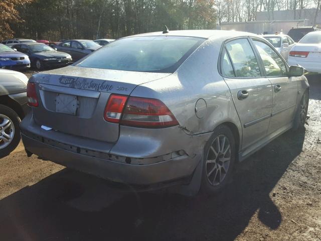 YS3FB49S931053514 - 2003 SAAB 9-3 LINEAR GRAY photo 4