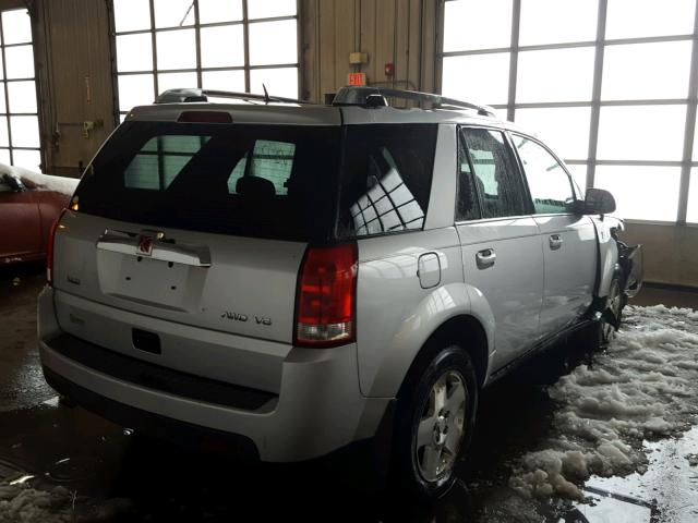 5GZCZ63446S892351 - 2006 SATURN VUE SILVER photo 4