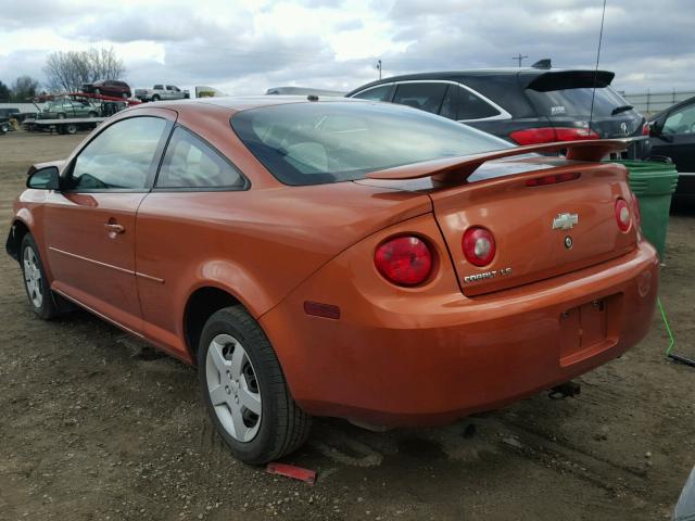 1G1AK18FX67787951 - 2006 CHEVROLET COBALT LS ORANGE photo 3