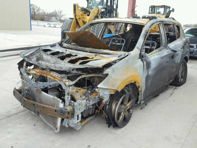 2T3WFREV5DW067485 - 2013 TOYOTA RAV4 XLE BURN photo 2