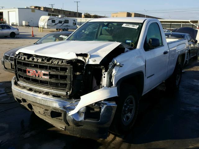 1GTN1TEH6EZ208910 - 2014 GMC SIERRA C15 WHITE photo 2