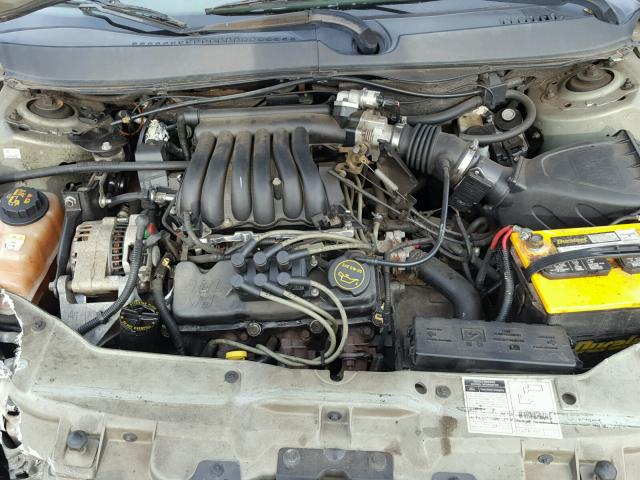 1FAFP55U12A177478 - 2002 FORD TAURUS SES GRAY photo 7