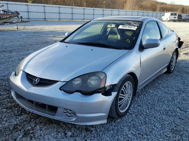 JH4DC53003C004052 - 2003 ACURA RSX TYPE-S SILVER photo 2