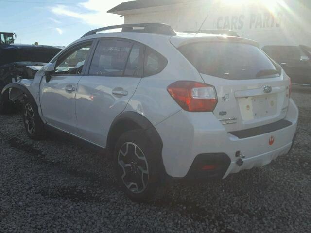 JF2GPABC9G8212707 - 2016 SUBARU CROSSTREK WHITE photo 3