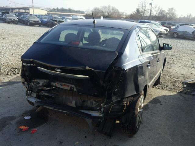 3N1AB6AP5AL626339 - 2010 NISSAN SENTRA 2.0 BLACK photo 4