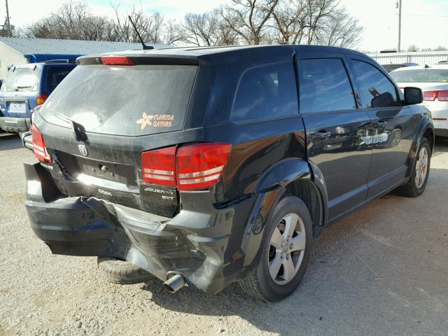 3D4GG57V29T529669 - 2009 DODGE JOURNEY SX BLACK photo 4