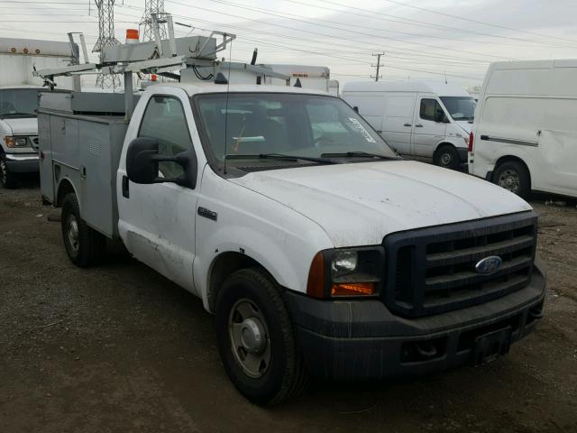 1FDSF30556EC11965 - 2006 FORD F350 SRW S WHITE photo 1