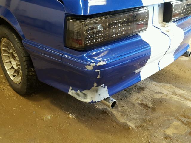 1FACP42E4LF156218 - 1990 FORD MUSTANG GT BLUE photo 10