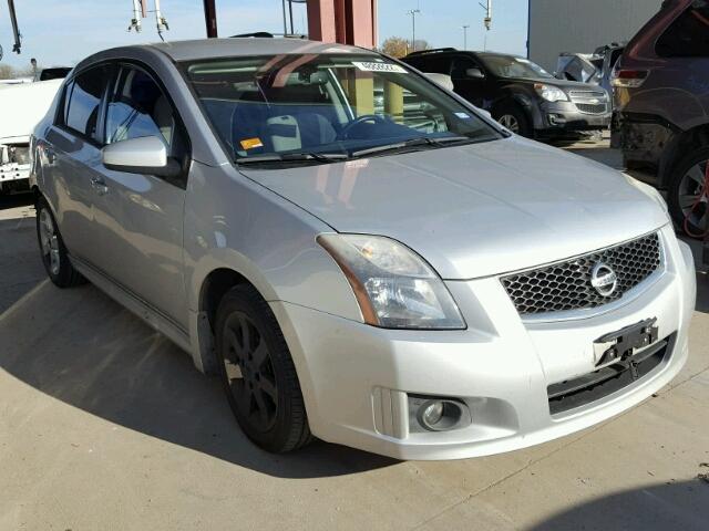 3N1AB6AP7BL654712 - 2011 NISSAN SENTRA 2.0 SILVER photo 1