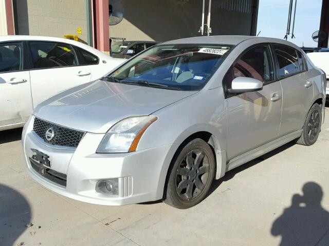 3N1AB6AP7BL654712 - 2011 NISSAN SENTRA 2.0 SILVER photo 2