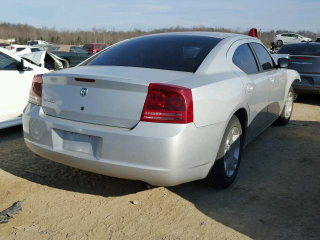 2B3KA43R97H797203 - 2007 DODGE CHARGER SE SILVER photo 4