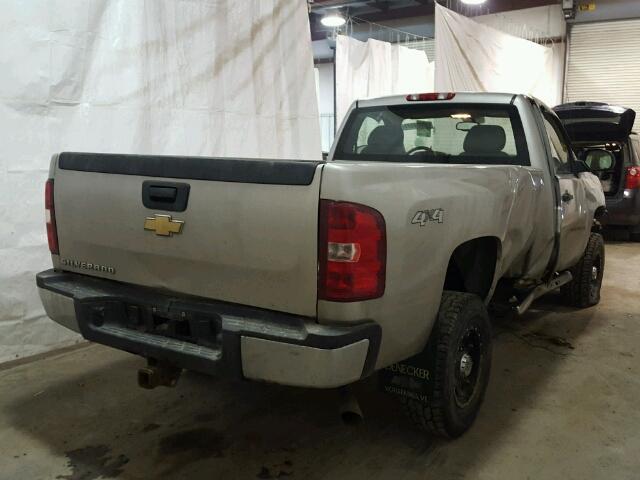 1GCHK34KX7E592174 - 2007 CHEVROLET SILVERADO SILVER photo 4