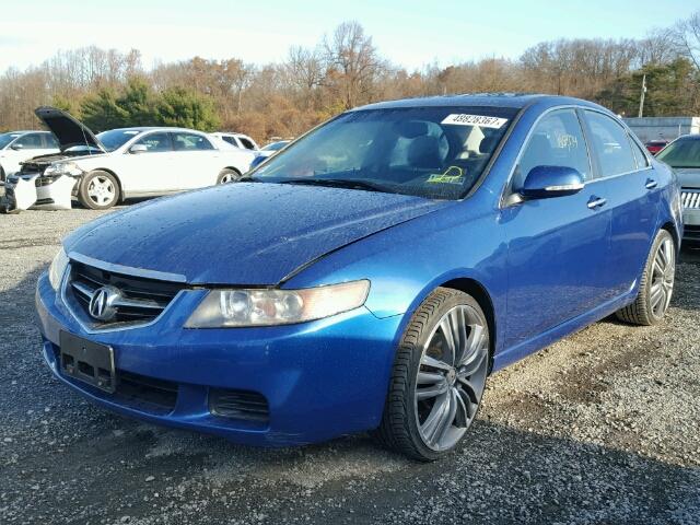 JH4CL96845C006152 - 2005 ACURA TSX BLUE photo 2