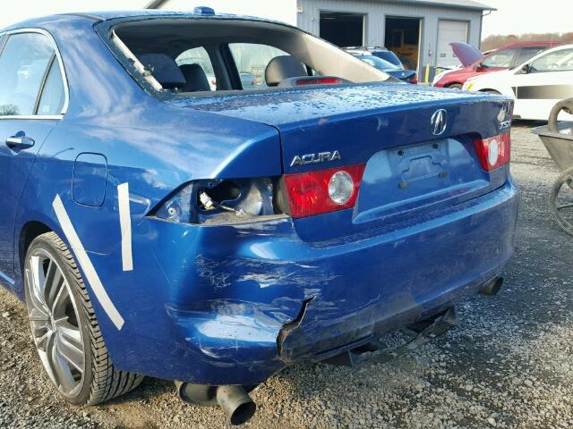 JH4CL96845C006152 - 2005 ACURA TSX BLUE photo 9