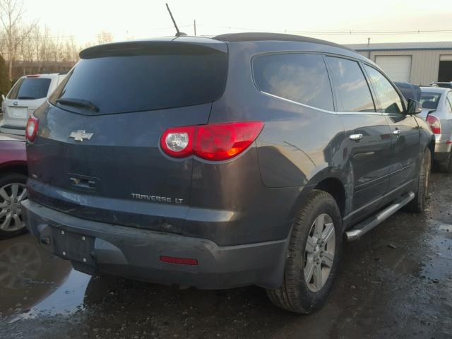 1GNLVGED1AS122673 - 2010 CHEVROLET TRAVERSE L GRAY photo 4