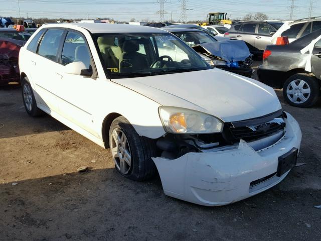 1G1ZT61806F123771 - 2006 CHEVROLET MALIBU MAX WHITE photo 1