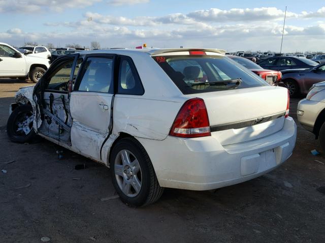 1G1ZT61806F123771 - 2006 CHEVROLET MALIBU MAX WHITE photo 3