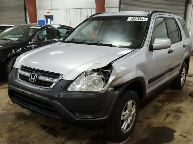 JHLRD788X2C036152 - 2002 HONDA CR-V EX SILVER photo 2