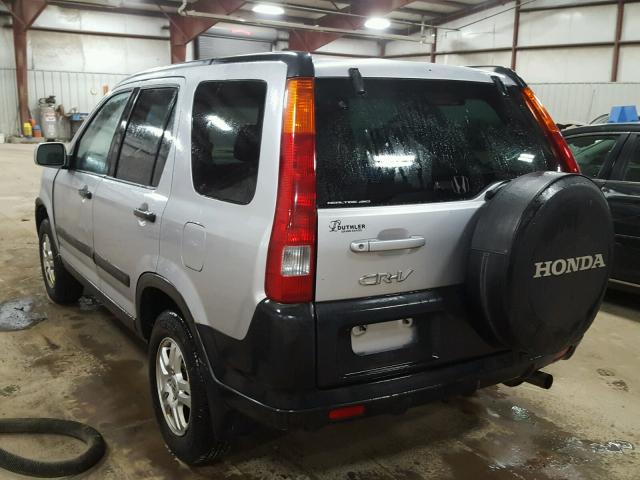 JHLRD788X2C036152 - 2002 HONDA CR-V EX SILVER photo 3