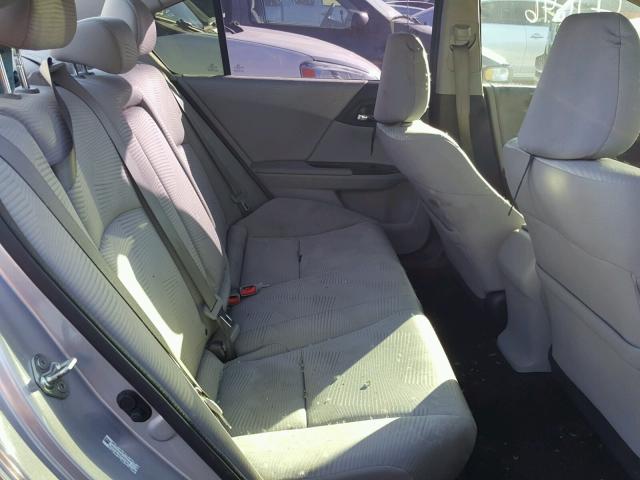 1HGCR2F30EA064249 - 2014 HONDA ACCORD LX SILVER photo 6