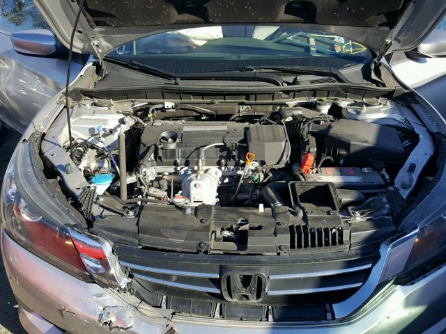 1HGCR2F30EA064249 - 2014 HONDA ACCORD LX SILVER photo 7