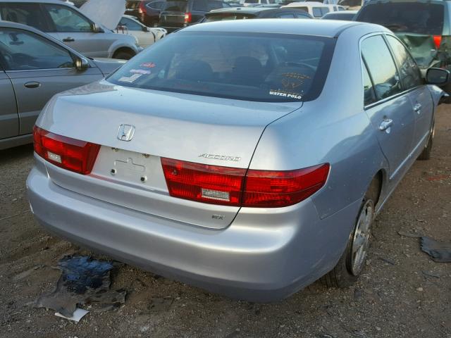 1HGCM56725A126379 - 2005 HONDA ACCORD EX SILVER photo 4