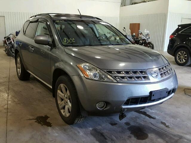 JN8AZ08W27W623702 - 2007 NISSAN MURANO SL GRAY photo 1