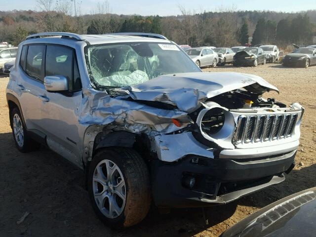 ZACCJBDT8FPC40636 - 2015 JEEP RENEGADE L SILVER photo 1