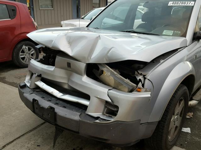 5GZCZ63444S822068 - 2004 SATURN VUE SILVER photo 10