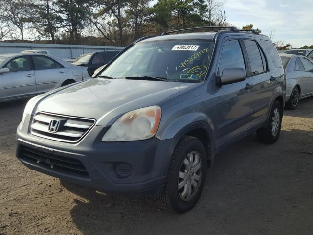 SHSRD78875U300120 - 2005 HONDA CR-V EX GRAY photo 2