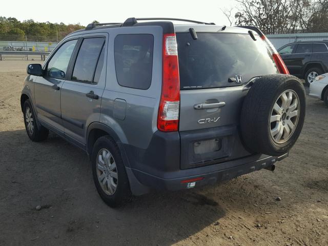 SHSRD78875U300120 - 2005 HONDA CR-V EX ნაცრისფერი ფოტო 3