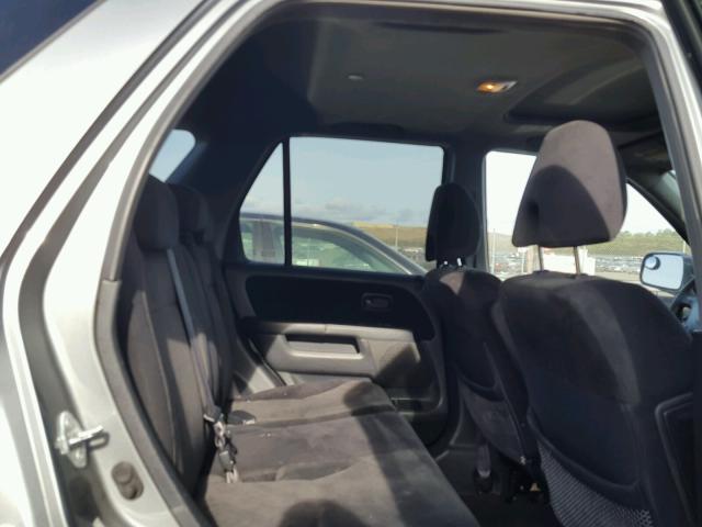 SHSRD78875U300120 - 2005 HONDA CR-V EX ნაცრისფერი ფოტო 6