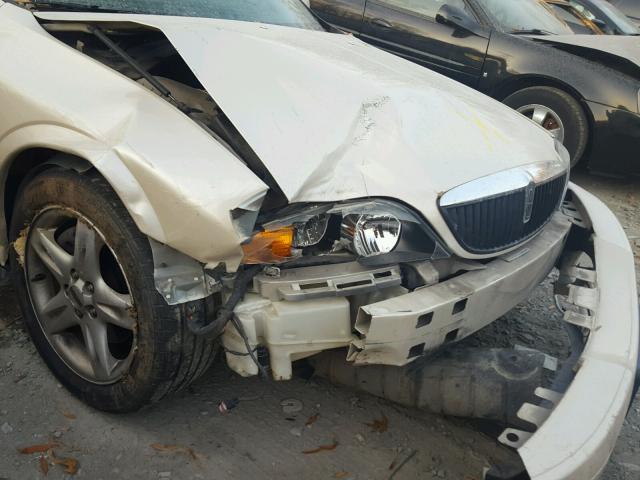 1LNHM86S9YY872765 - 2000 LINCOLN LS WHITE photo 9