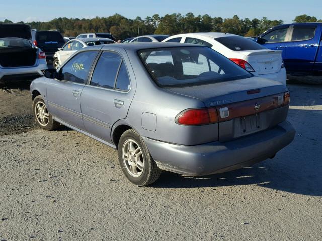 1N4AB41D1XC734135 - 1999 NISSAN SENTRA BAS BLUE photo 3