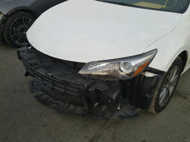 4T1BF1FK0FU996273 - 2015 TOYOTA CAMRY LE თეთრი ფოტო 9