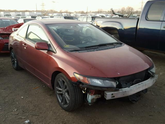 2HGFG21587H704109 - 2007 HONDA CIVIC SI BURGUNDY photo 1