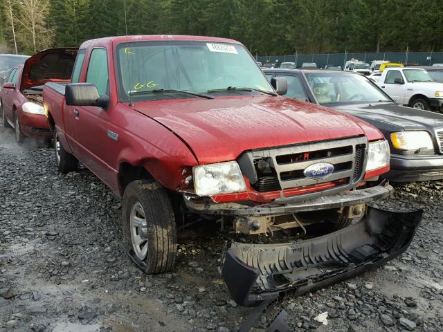 1FTYR14U46PA91446 - 2006 FORD RANGER SUP RED photo 1