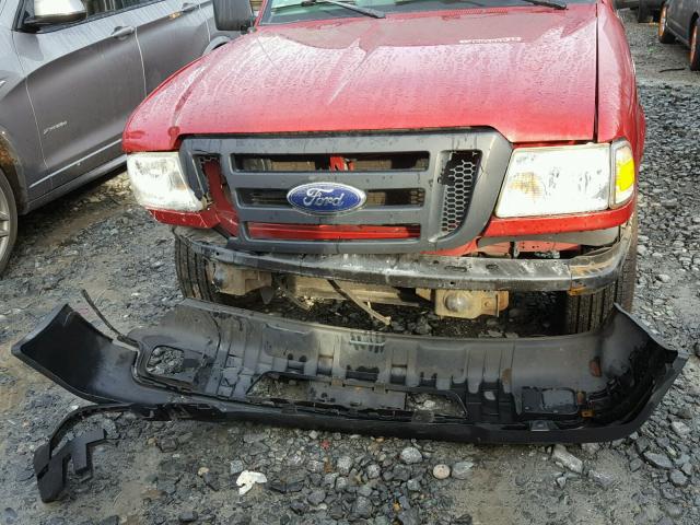 1FTYR14U46PA91446 - 2006 FORD RANGER SUP RED photo 9