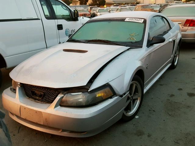 1FAFP42X1XF133726 - 1999 FORD MUSTANG GT SILVER photo 2