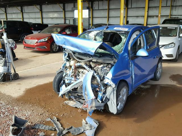 KL8CB6S9XEC476924 - 2014 CHEVROLET SPARK LS BLUE photo 2