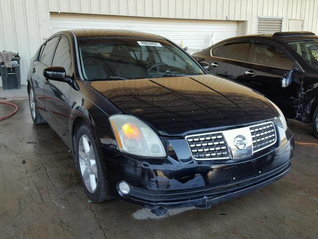 1N4BA41E04C826509 - 2004 NISSAN MAXIMA SE BLACK photo 1