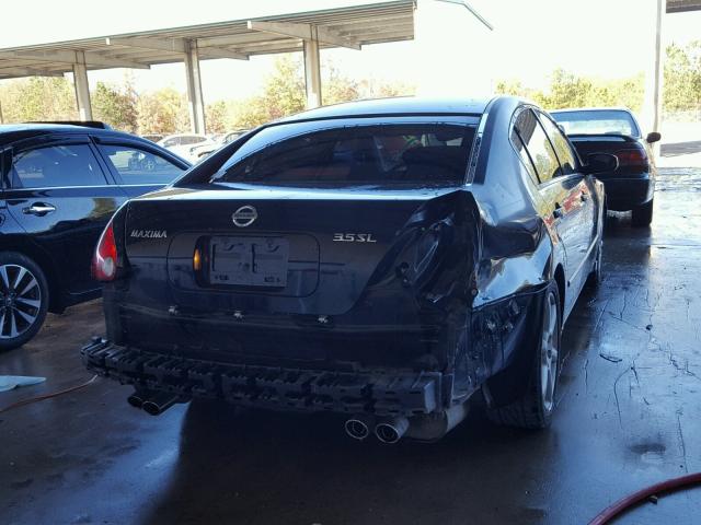 1N4BA41E04C826509 - 2004 NISSAN MAXIMA SE BLACK photo 9