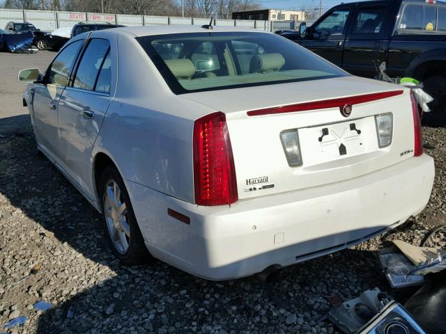 1G6DA67V280128760 - 2008 CADILLAC STS WHITE photo 3