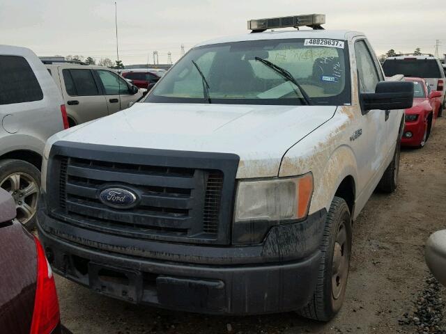 1FTRF12W59KC05957 - 2009 FORD F150 WHITE photo 2