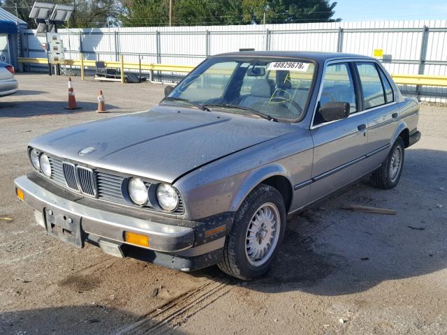 WBAAE5403H1696725 - 1987 BMW 325 BASE GRAY photo 2