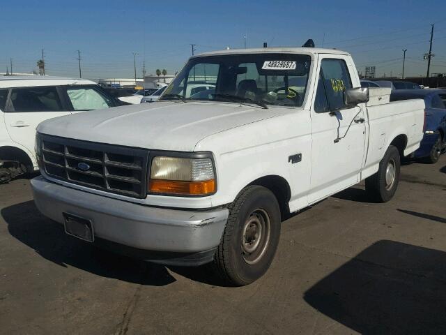 1FTEF15H9SLB46553 - 1995 FORD F150 WHITE photo 2