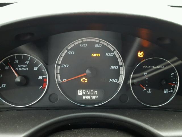 1G1ZW63146F121190 - 2006 CHEVROLET MALIBU MAX 黑色 照片 8