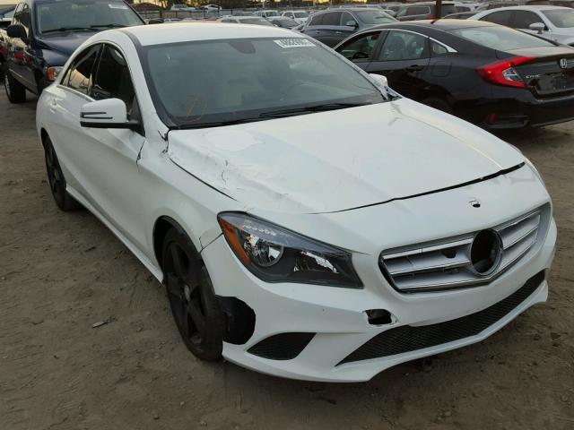 WDDSJ4EB0FN258124 - 2015 MERCEDES-BENZ CLA 250 WHITE photo 1