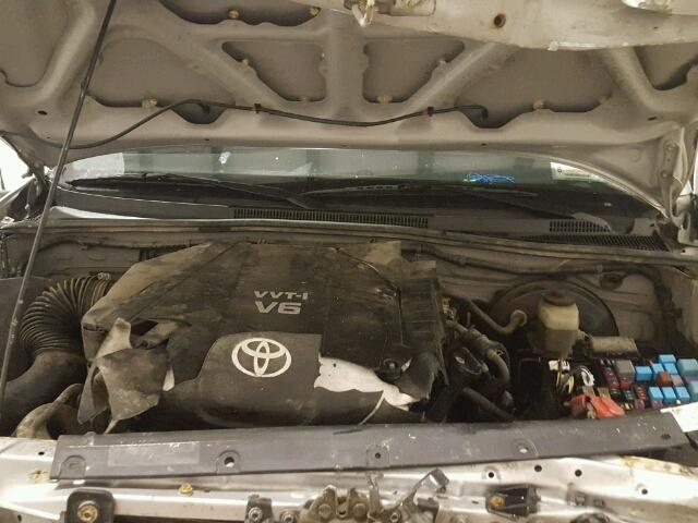 5TEUU42N38Z532294 - 2008 TOYOTA TACOMA ACC SILVER photo 7