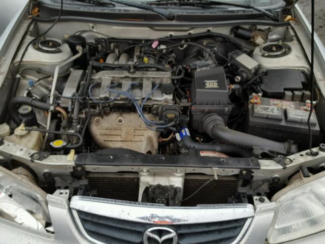 1YVGF22C6Y5177550 - 2000 MAZDA 626 ES SILVER photo 7